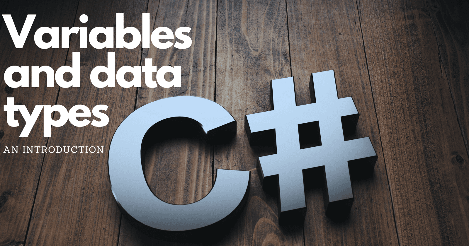 Variables and data types in C#